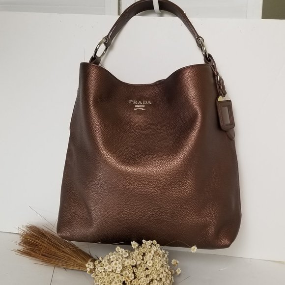 Prada Handbags - Prada Patent Leather Ombré Bag